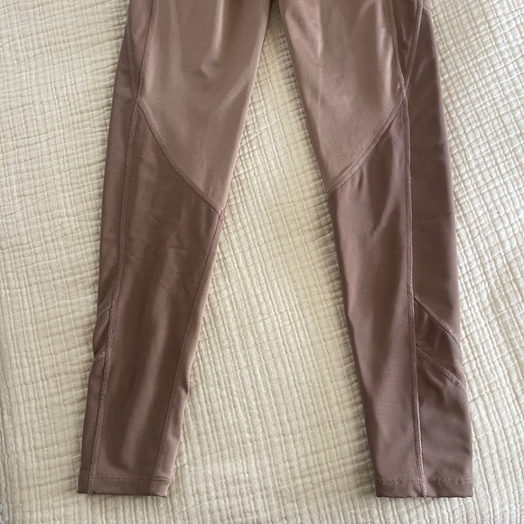 FREE PEOPLE MOVEMENT CLAY HIGH RISE MESH LEGGING SIZE SMALL full length - Picture 10 of 10